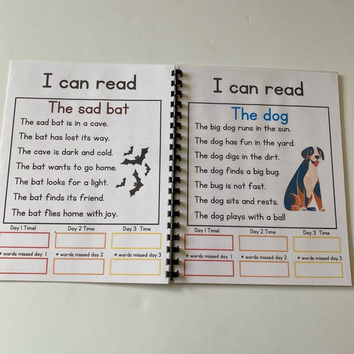 First Grade Beginning Reader Stories Book