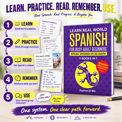 Learn Real-World Spanish for Adult Beginners