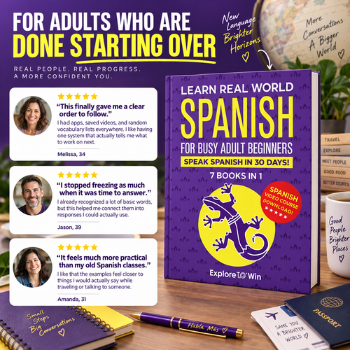 Learn Real-World Spanish for Adult Beginners