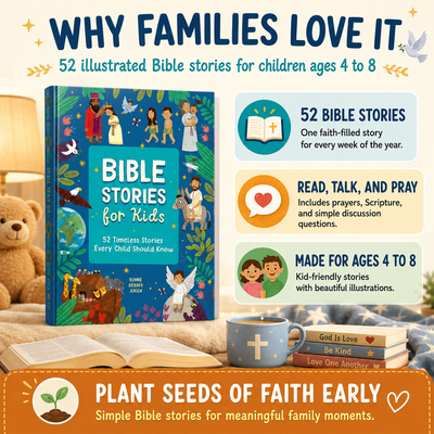 Bible Stories for Kids – 52 Illustrated Bible Stories for Children
