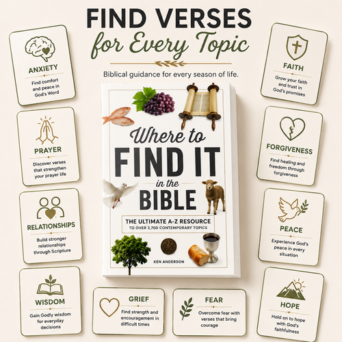 Where to Find It in the Bible (A to Z Series)