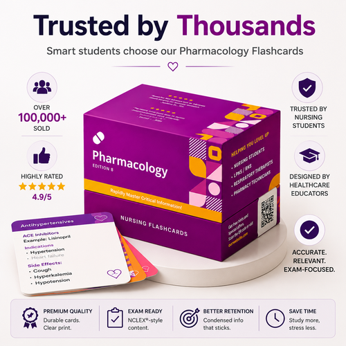 Pharmacology Study Flashcards