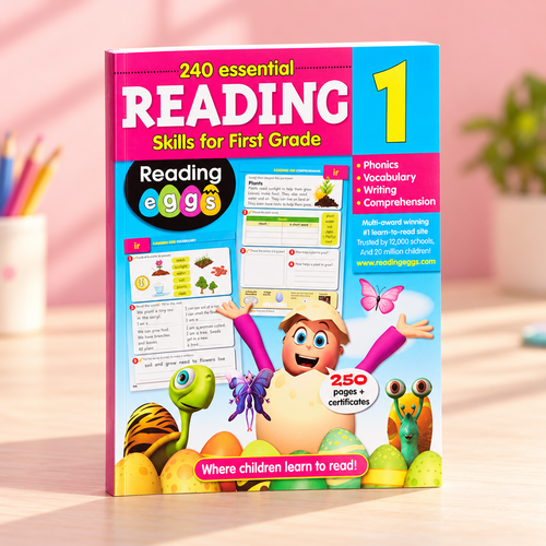 Grade 1 Reading Workbook Ages 5–7: 240 Essential Reading Lessons
