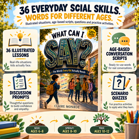 What Can I Say? Children's Social Skills Book for Ages 6–12