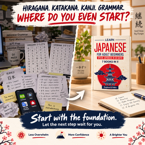 Learn Japanese for Adult Beginners