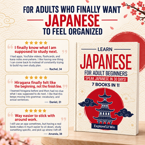 Learn Japanese for Adult Beginners